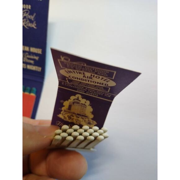 Hotel Shelburne Feature Matchbook Atlantic City Vintage NOS Unused 2 Full Packs - Picture 9 of 10